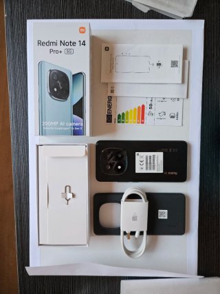 Redmi Note 14 Pro+ 5G 256GB Negro