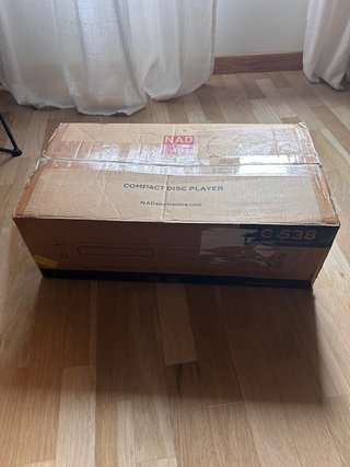 Reproductor CD NAD C 538 Graphite