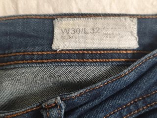 Pantalón vaquero slim W30/L32