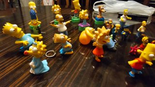 Simpson Rari Pezzi 1990 e altri - Totale 21