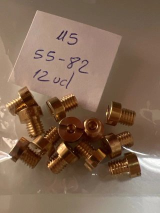 12x Chiclés M5 55-82 Dellorto