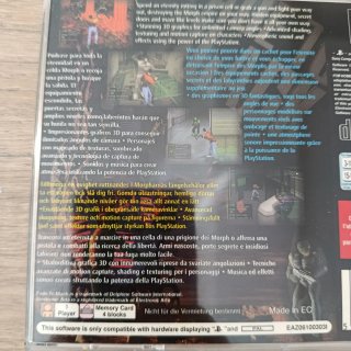 Fade to Black PS1 Completo PAL