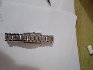 Reloj Lotus Rectangular Plata