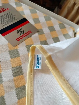 Tovaglia Zucchi con 12 Tovaglioli Pierre Cardin