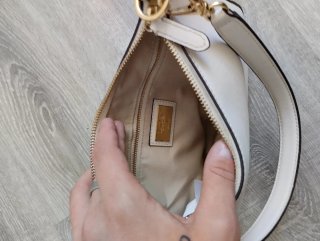 Bolso Piel Danni Mediano Ralph Lauren Blanco