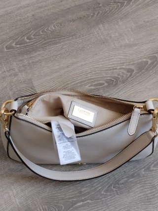 Bolso Piel Danni Mediano Ralph Lauren Blanco