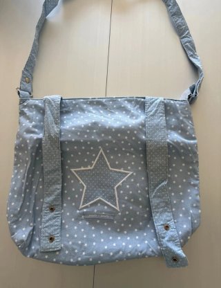 Bolso Pasito a Pasito estrellas azul