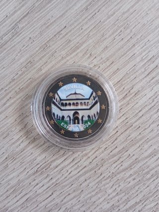 Moneda 2 Euros Color España Sevilla 2024