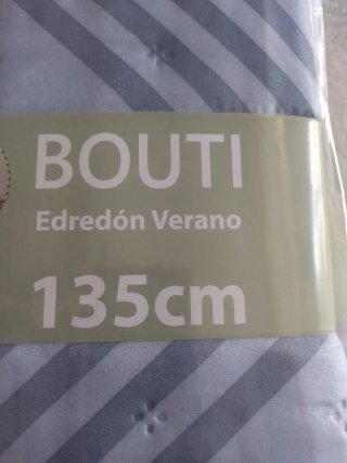 Colcha Bouti 135cm Edredón Verano
