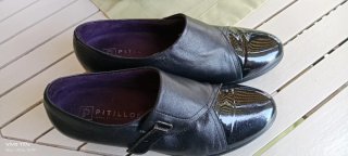 Zapatos Pitillo Negros Talla 39