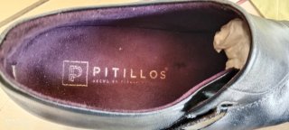 Zapatos Pitillo Negros Talla 39