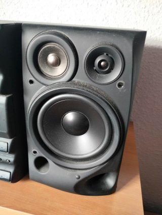 Minicadena sonido JVC Negra MX-S300