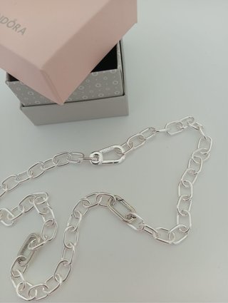 Collar Pandora Eslabones 45cm Plata para charm