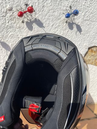 Casco Moto Trail Airoh Bandit Naranja