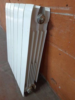 Radiador blanco