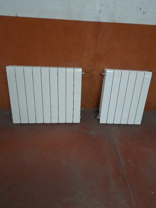 Radiador blanco