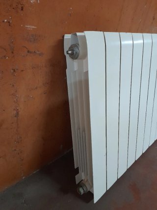 Radiador blanco