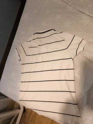 Polo Tommy Hilfiger Rayas Blanco Marino