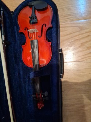 Violín para niños con funda