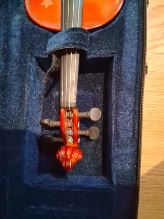 Violín para niños con funda