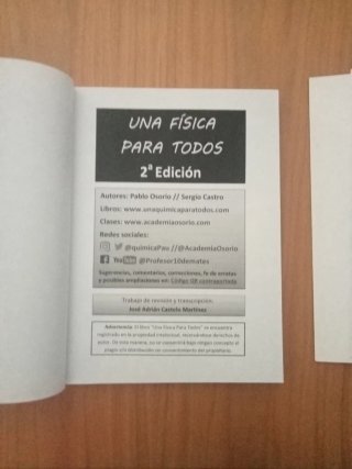 Libro una física para todos
