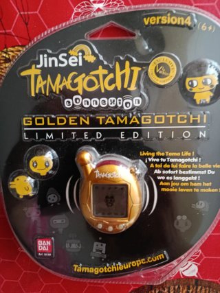 Lote Power Ranger Tommy y Tamagotchi Golden