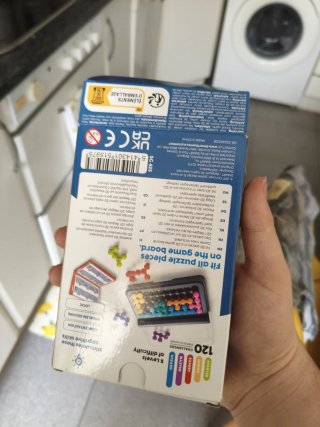 Juego de lógica Tetris con caja