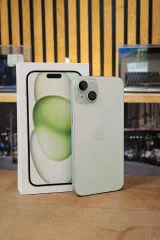 IPHONE 15 PLUS 512GB VERDE 100% BATTERIA