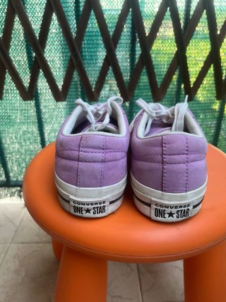 Converse basse sneakers donna rosa size 37