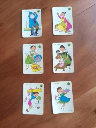 Juego de las 7 Familias Nº1 Los Oficios - Año 1963