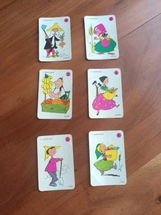 Juego de las 7 Familias Nº1 Los Oficios - Año 1963