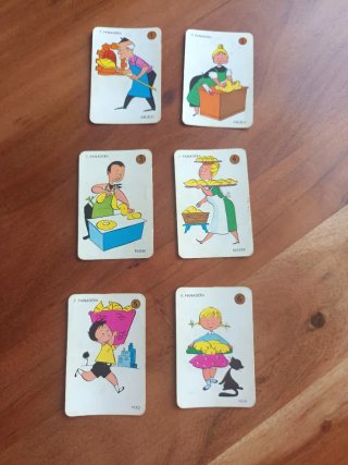 Juego de las 7 Familias Nº1 Los Oficios - Año 1963