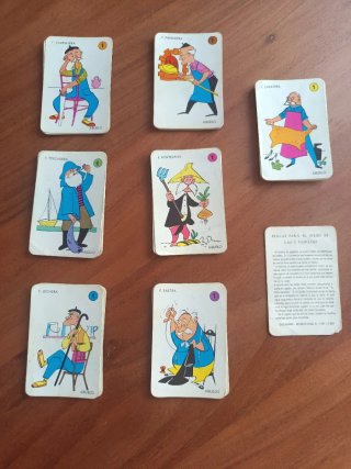 Juego de las 7 Familias Nº1 Los Oficios - Año 1963