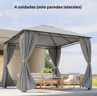 4 Paredes Laterales para Cenador 3x3 m