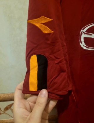 Camiseta Diadora AS Roma Retro 2003-2004
