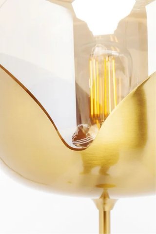 Lampada da terra Golden Goblet Ball