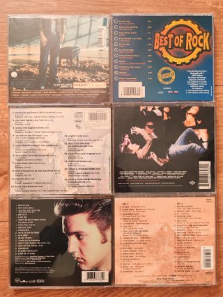 Lote 6 CDs Rock Pop: Elvis, Joe Cocker y Más