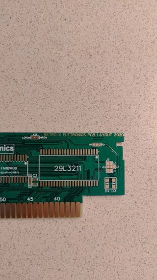 Placa PCB Neo Electronics para cartucho SNES