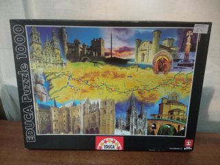 Puzzle Educa Camino Santiago 1000 piezas