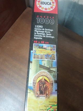 Puzzle Educa Camino Santiago 1000 piezas