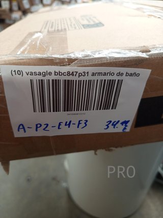 VASAGLE BBC847P31 Armadio da Bagno, Armadio Stretto a Terra, Bianco