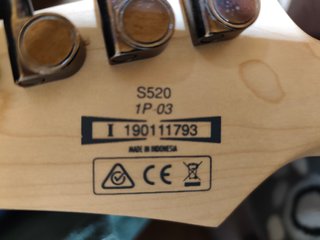 Ibanez S520 Impecable