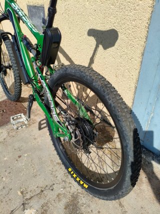 Bicicleta montaña con kit electrico