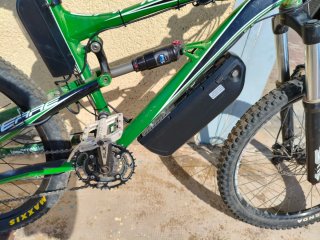Bicicleta montaña con kit electrico