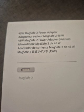 Adaptador Apple MagSafe 2 45W