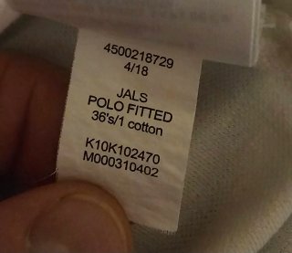 Polo Calvin Klein, talla XL. (ORIGINAL)