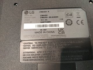 Monitor LG 27MK430H-B 27" IPS Full HD 75Hz