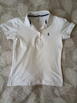 Polo Ralph Lauren Bianca Donna Tg. XL