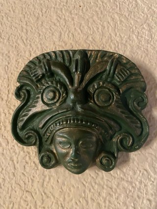 Máscaras Mayas Decorativas (Set de 4)