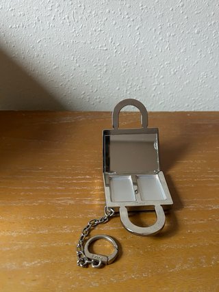 Colgante Bolso Llavero Dior Negro